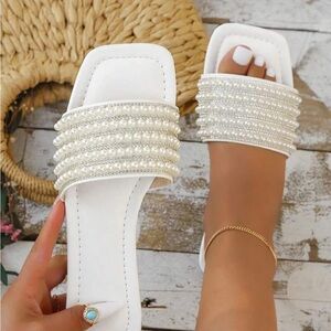 Embellished sandals